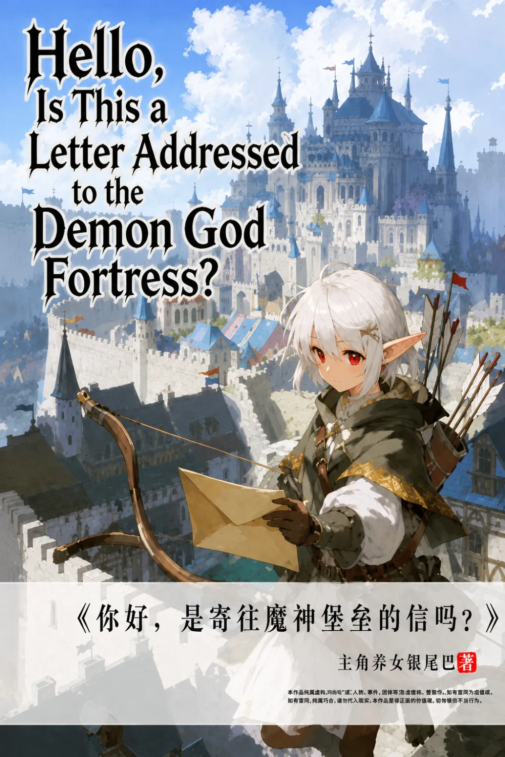 Hello, Is This a Letter Addressed to the Demon God Fortress? cover