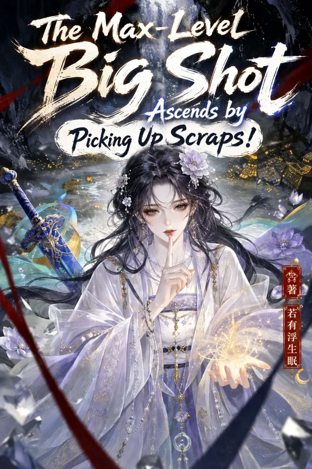 The Max-Level Big Shot Ascends by Picking Up Scraps! cover