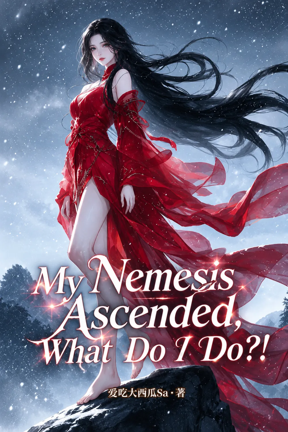 My Nemesis Ascended, What Do I Do?! cover background