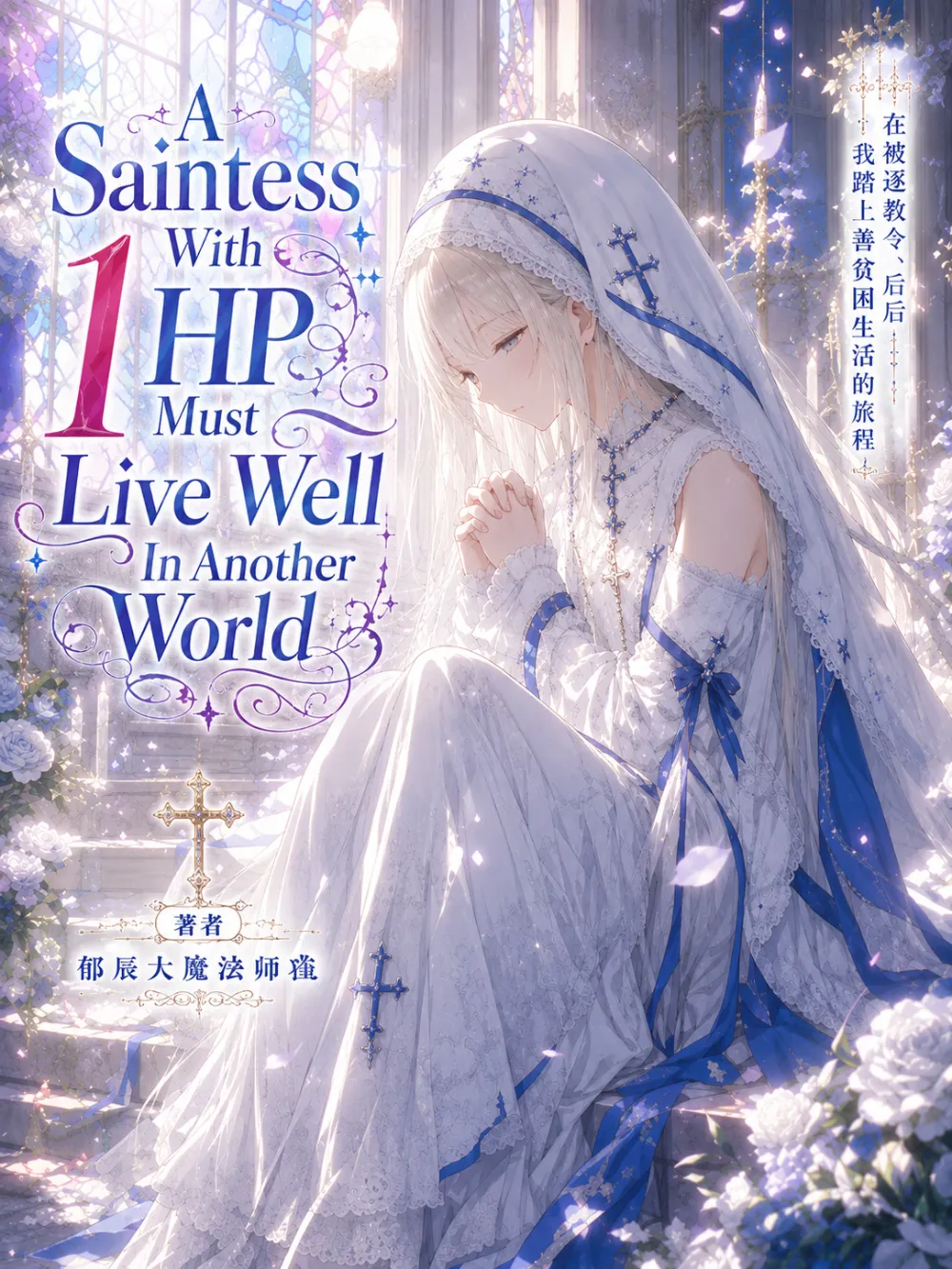 A Saintess With 1 HP Must Live Well In Another World cover
