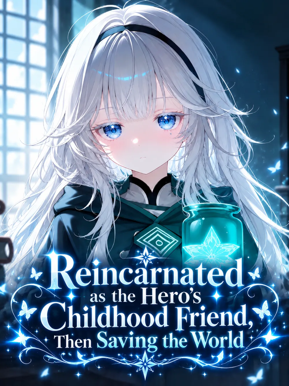 Reincarnated as the Hero’s Childhood Friend, Then Saving the World cover